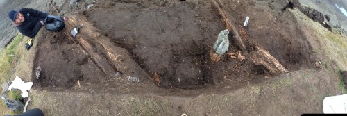 Panorama of the excavation