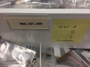 Drawers at the University of Alaska Museum