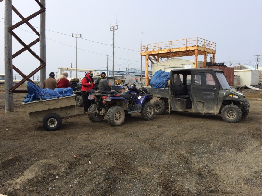 Loading up to head to Walakpa