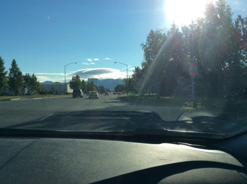 Lenticular cloud over the Church Mts.